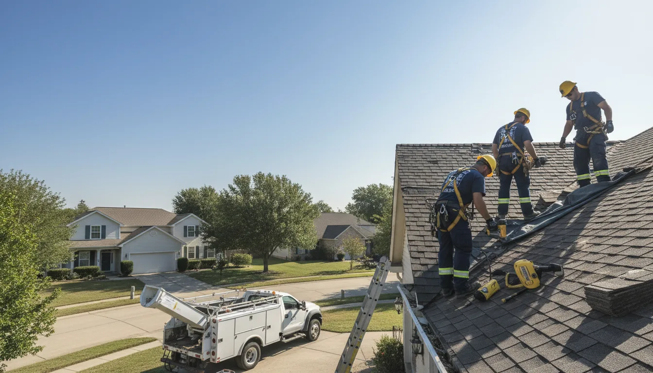 Hail Damage Roof Repair in Elrama, PA